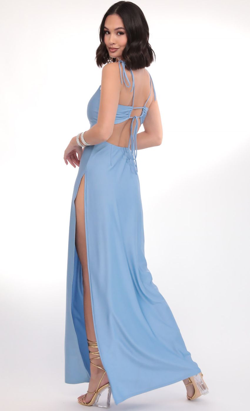 Picture Satin Ties Maxi in Sky Blue. Source: https://media-img.lucyinthesky.com/data/Mar20_1/850xAUTO/781A5023.JPG