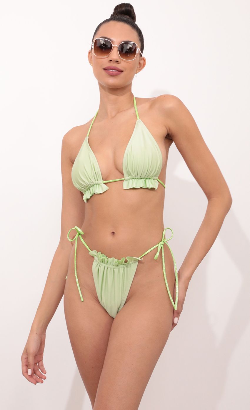 Picture Aruba Frill Bikini Set in Lime Green. Source: https://media-img.lucyinthesky.com/data/Mar21_1/850xAUTO/1V9A0601.JPG