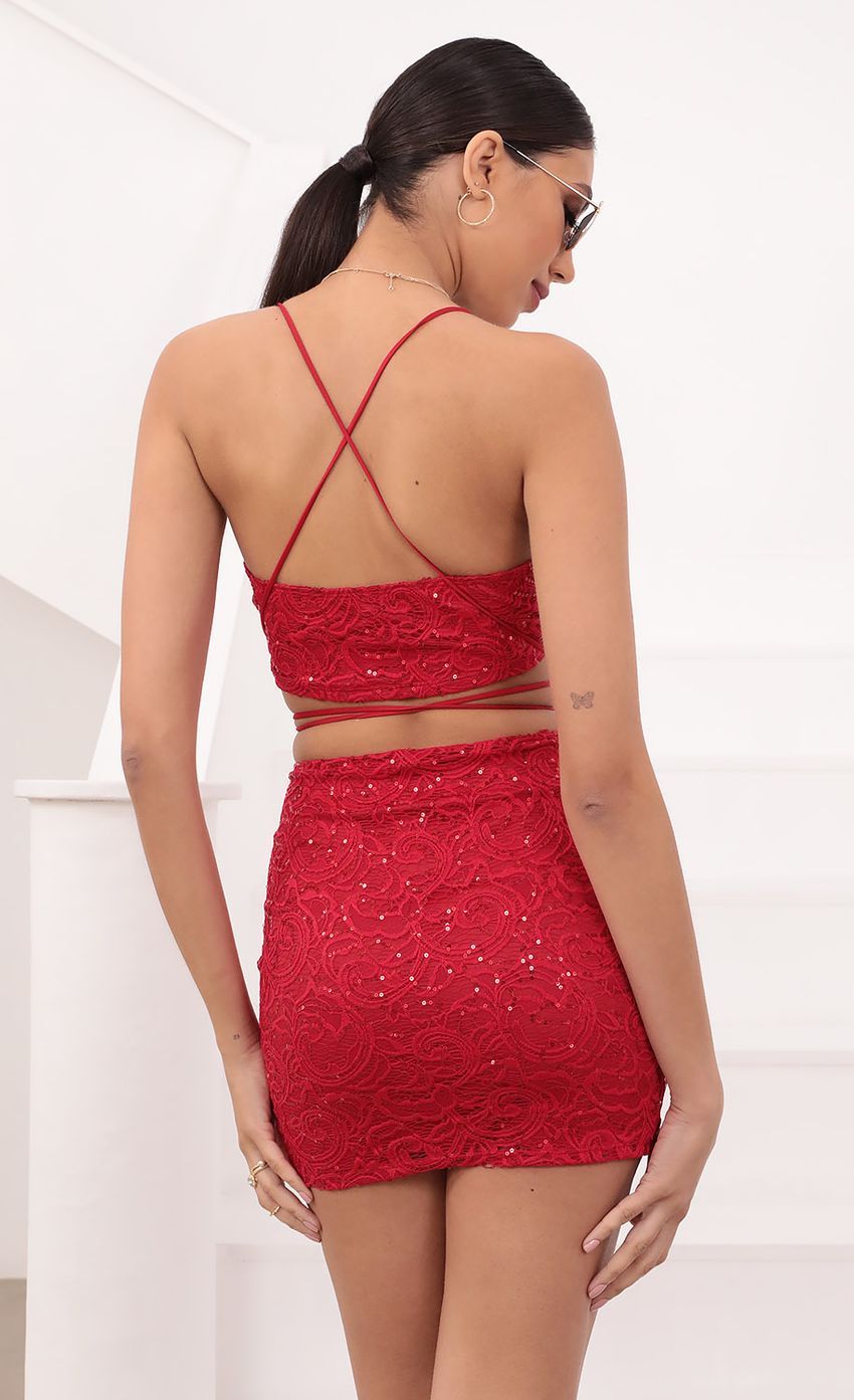 Picture Sequin Lace Set in Red. Source: https://media-img.lucyinthesky.com/data/Mar21_1/850xAUTO/1V9A5733.JPG
