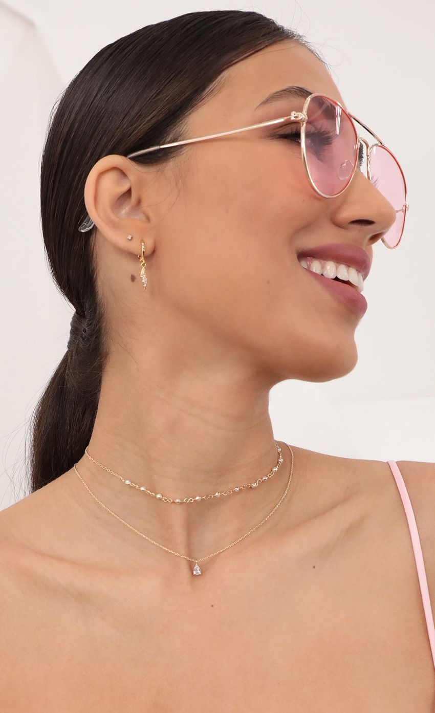 Picture Mini Pearl Choker and Teardrop Necklace Set. Source: https://media-img.lucyinthesky.com/data/Mar21_1/850xAUTO/AT2A1226_COPY.JPG