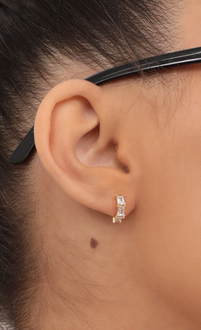 Picture Mini Baguette Half Hoop Earring. Source: https://media-img.lucyinthesky.com/data/Mar21_2/850xAUTO/AT2A0012.JPG