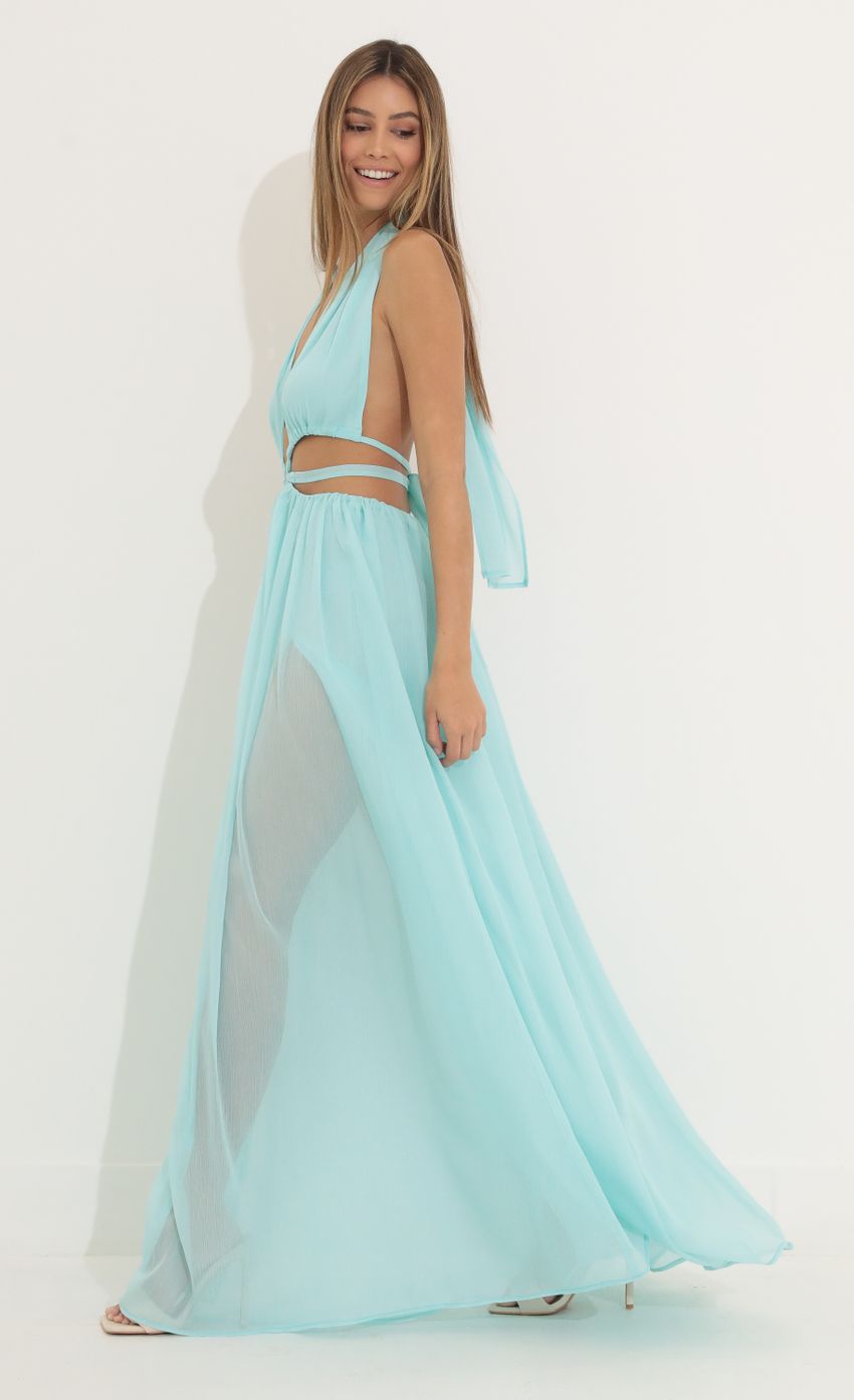 Picture Cutout Maxi in Turquoise. Source: https://media-img.lucyinthesky.com/data/Mar22_1/850xAUTO/1V9A2979.JPG
