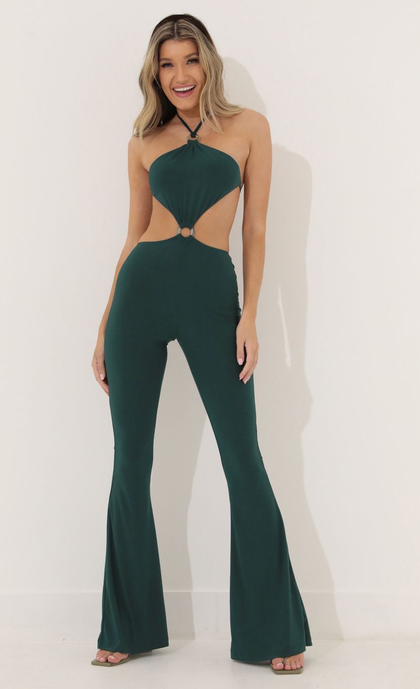 Picture Halter Jumpsuit in Green. Source: https://media-img.lucyinthesky.com/data/Mar22_2/850xAUTO/1V9A0730.JPG