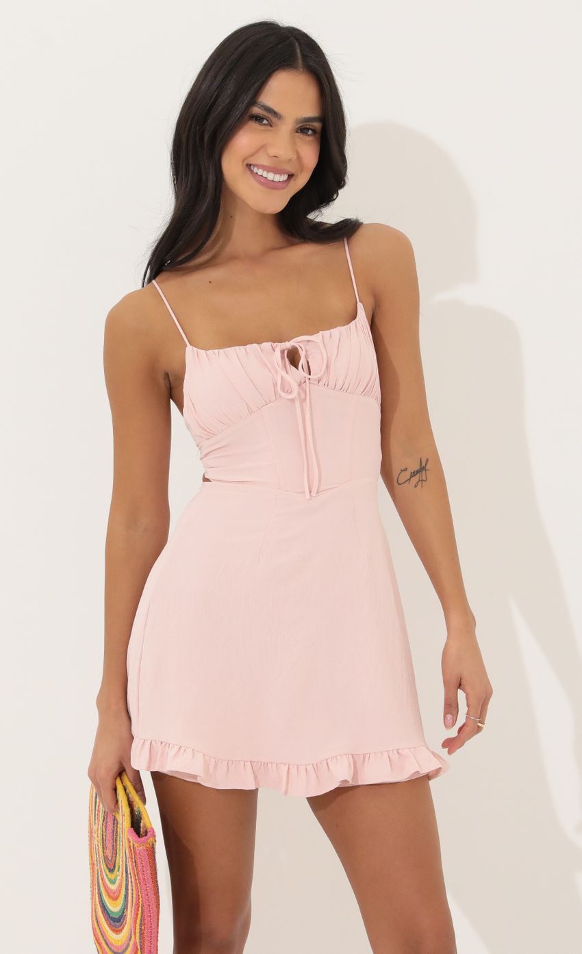 Picture Corset Dress in Pink. Source: https://media-img.lucyinthesky.com/data/Mar22_2/850xAUTO/1V9A1304.JPG