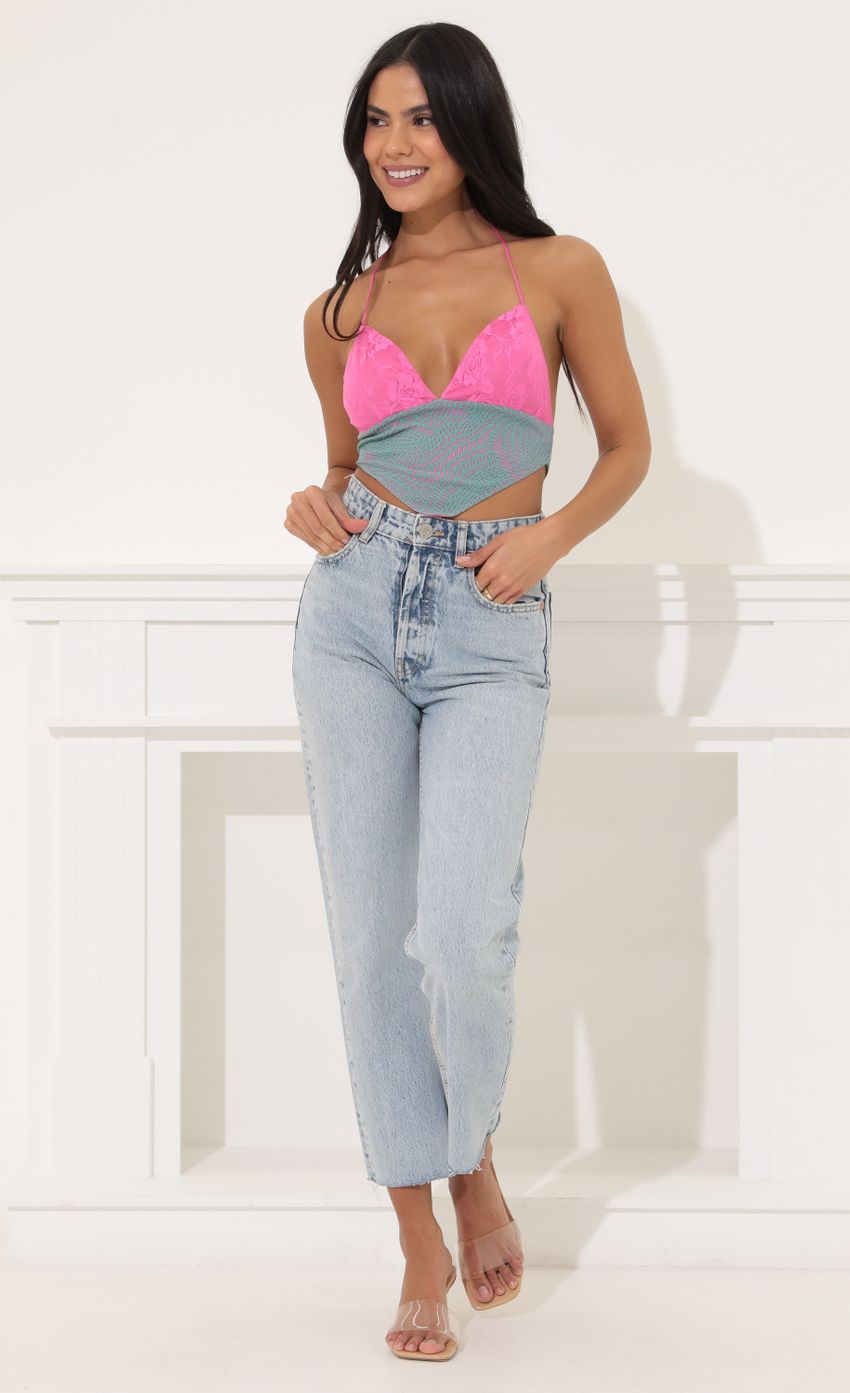 Picture Crop Top in Pink Multi. Source: https://media-img.lucyinthesky.com/data/Mar22_2/850xAUTO/1V9A6157.JPG