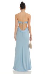 Picture Strapless Corset Maxi Dress in Blue. Source: https://media-img.lucyinthesky.com/data/Mar23/150xAUTO/7850b828-0995-4383-bc1a-9d5eb8e6f7d8.jpg