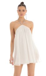 Picture Sequin Rhinestone Halter Dress in White. Source: https://media-img.lucyinthesky.com/data/Mar23/150xAUTO/9dd3c5e8-6619-4246-ab5d-edd77f1153de.jpg
