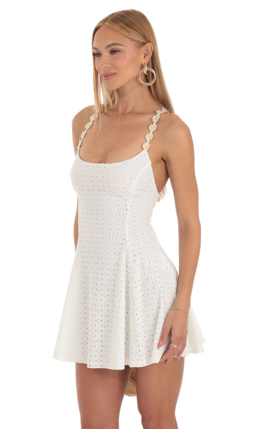 Picture Eyelet Dress in White Daisy. Source: https://media-img.lucyinthesky.com/data/Mar23/850xAUTO/0c6aa44e-43c3-47de-936e-f3c471be0142.jpg