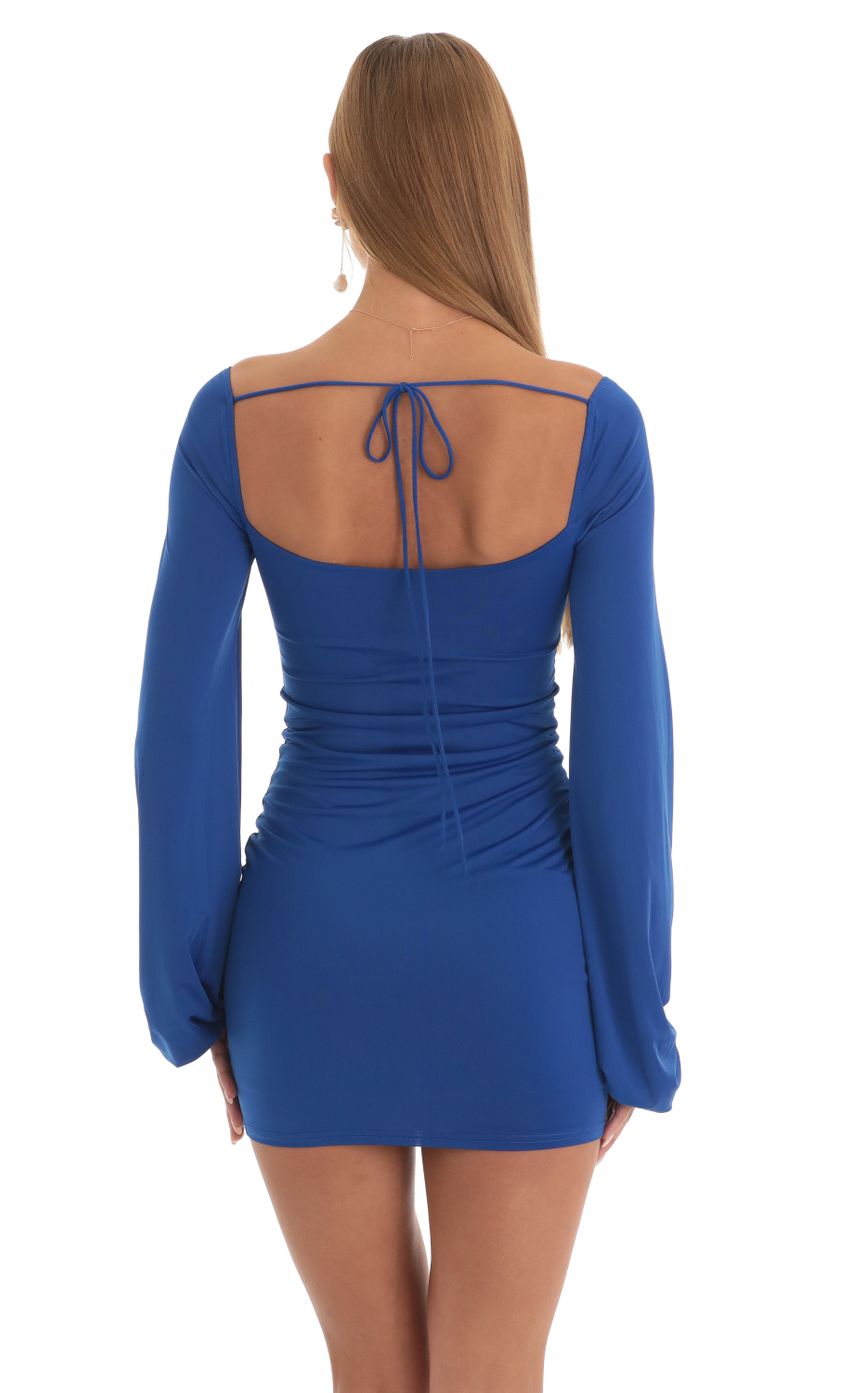 Picture Long Sleeve Dress in Blue. Source: https://media-img.lucyinthesky.com/data/Mar23/850xAUTO/804500a7-b1ac-497c-b9cb-7e91da6c6cef.jpg