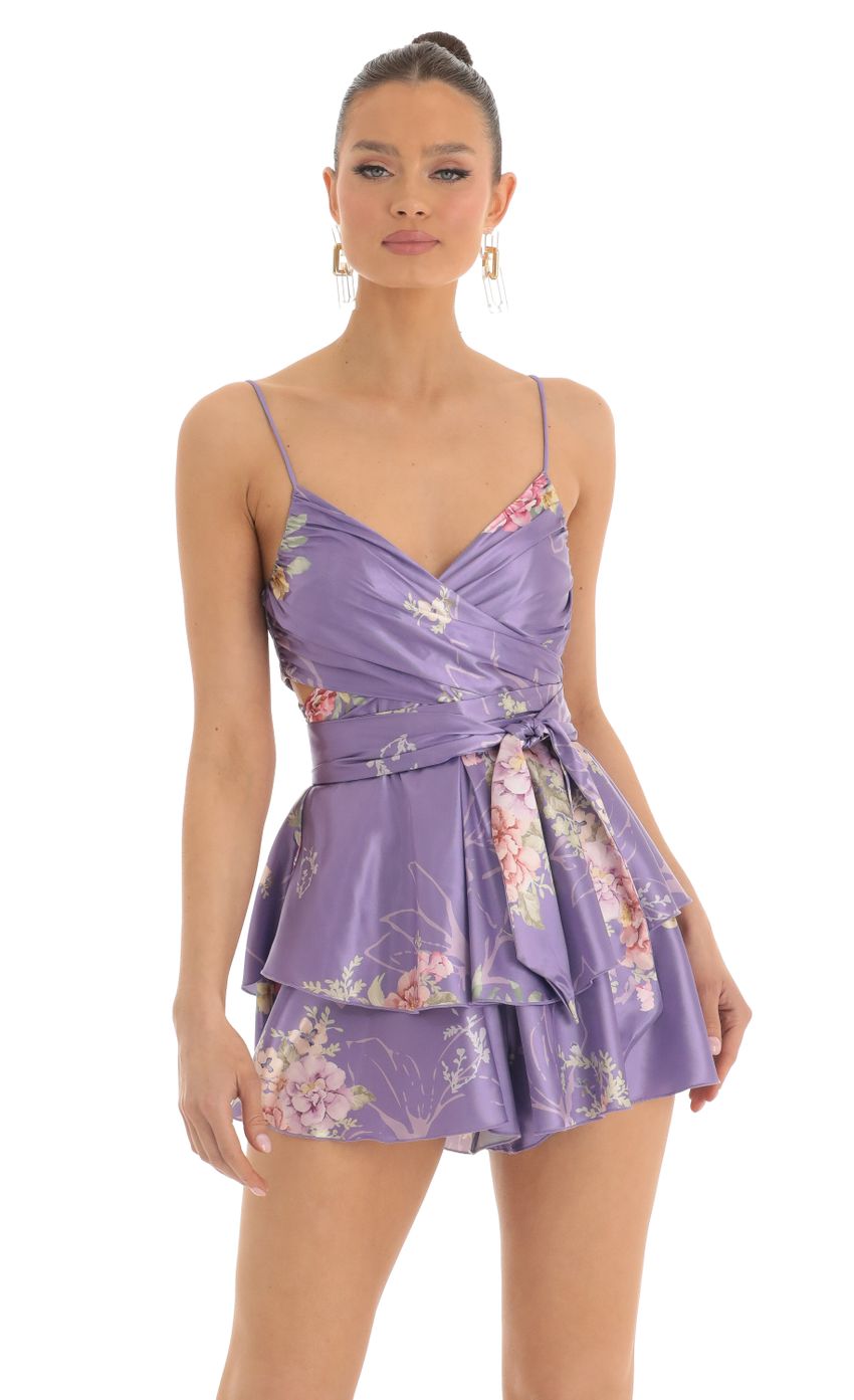 Picture Ruffle Baby Doll Romper in Purple Floral. Source: https://media-img.lucyinthesky.com/data/Mar23/850xAUTO/ca0defc9-de62-4907-987c-a3b7ce80c01c.jpg