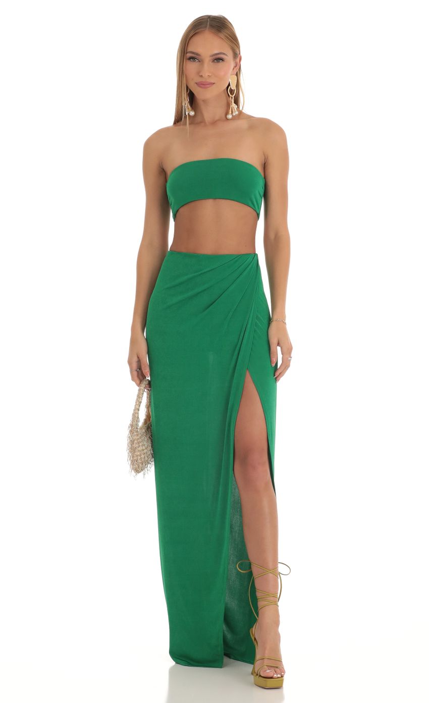 Picture Two Piece Skirt Set in Green. Source: https://media-img.lucyinthesky.com/data/Mar23/850xAUTO/d47df3e5-047a-4a16-8ce1-b39cf607e198.jpg