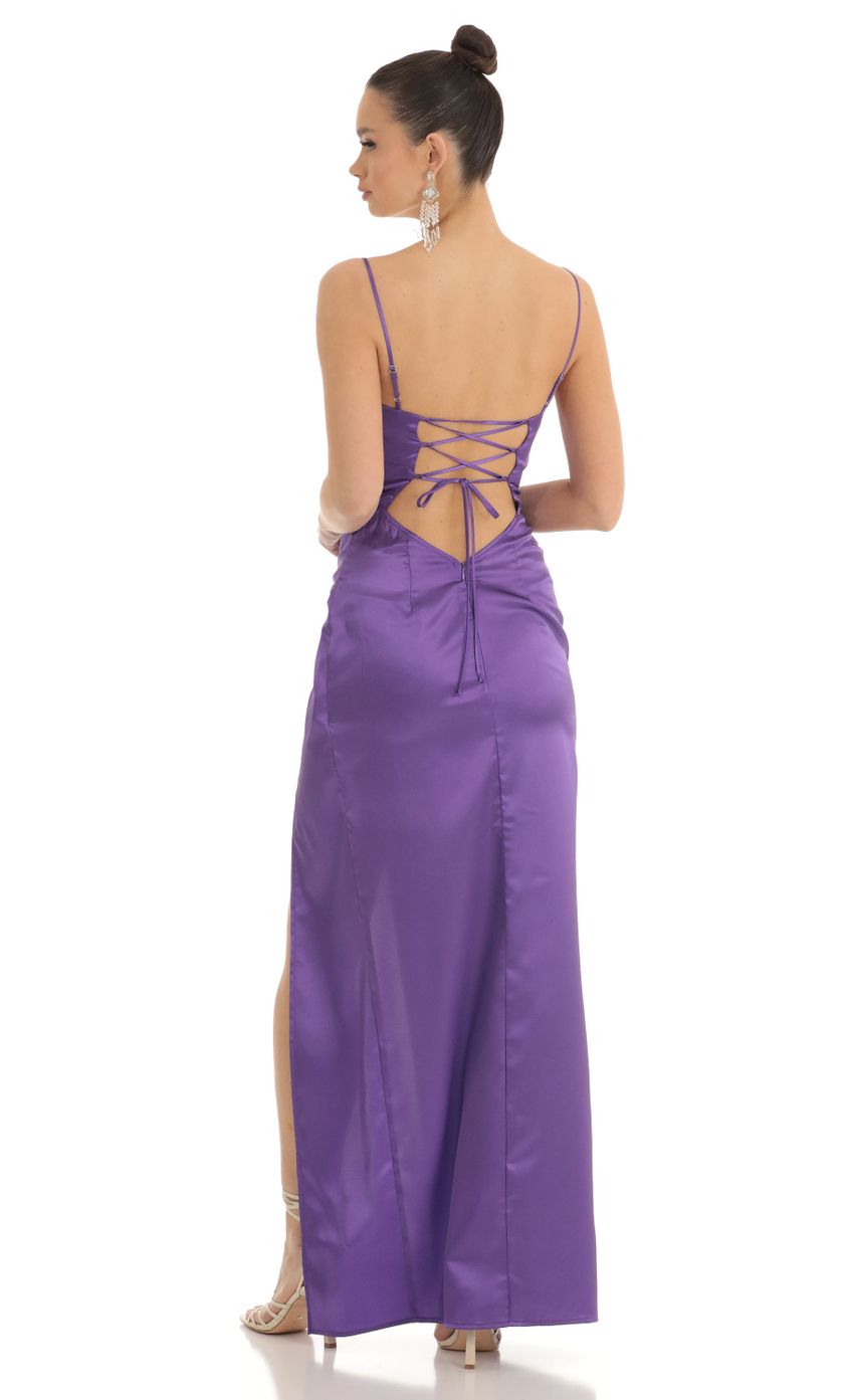 Picture Twist Maxi Dress in Purple. Source: https://media-img.lucyinthesky.com/data/Mar23/850xAUTO/e2fd20ba-350a-4c89-8aff-c1594c9e185e.jpg