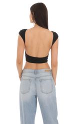 Picture Open Back Top in Black. Source: https://media-img.lucyinthesky.com/data/Mar24/150xAUTO/0c205b66-8839-4db3-8249-4551924e795a.jpg