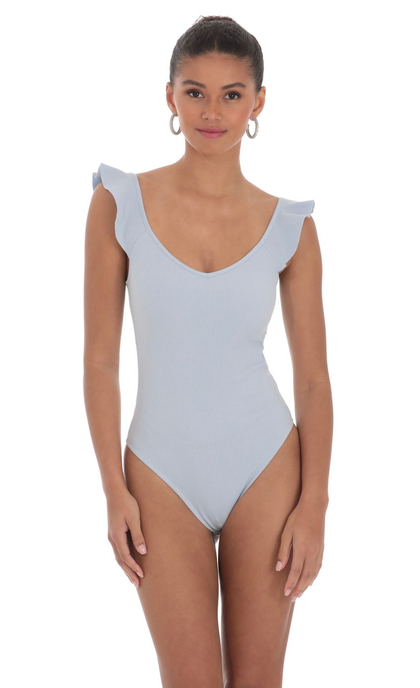 Picture Ribbed V-Neck Bodysuit Blue. Source: https://media-img.lucyinthesky.com/data/Mar24/850xAUTO/0636a74f-b3fe-4470-bff4-3b84b377a7a3.jpg