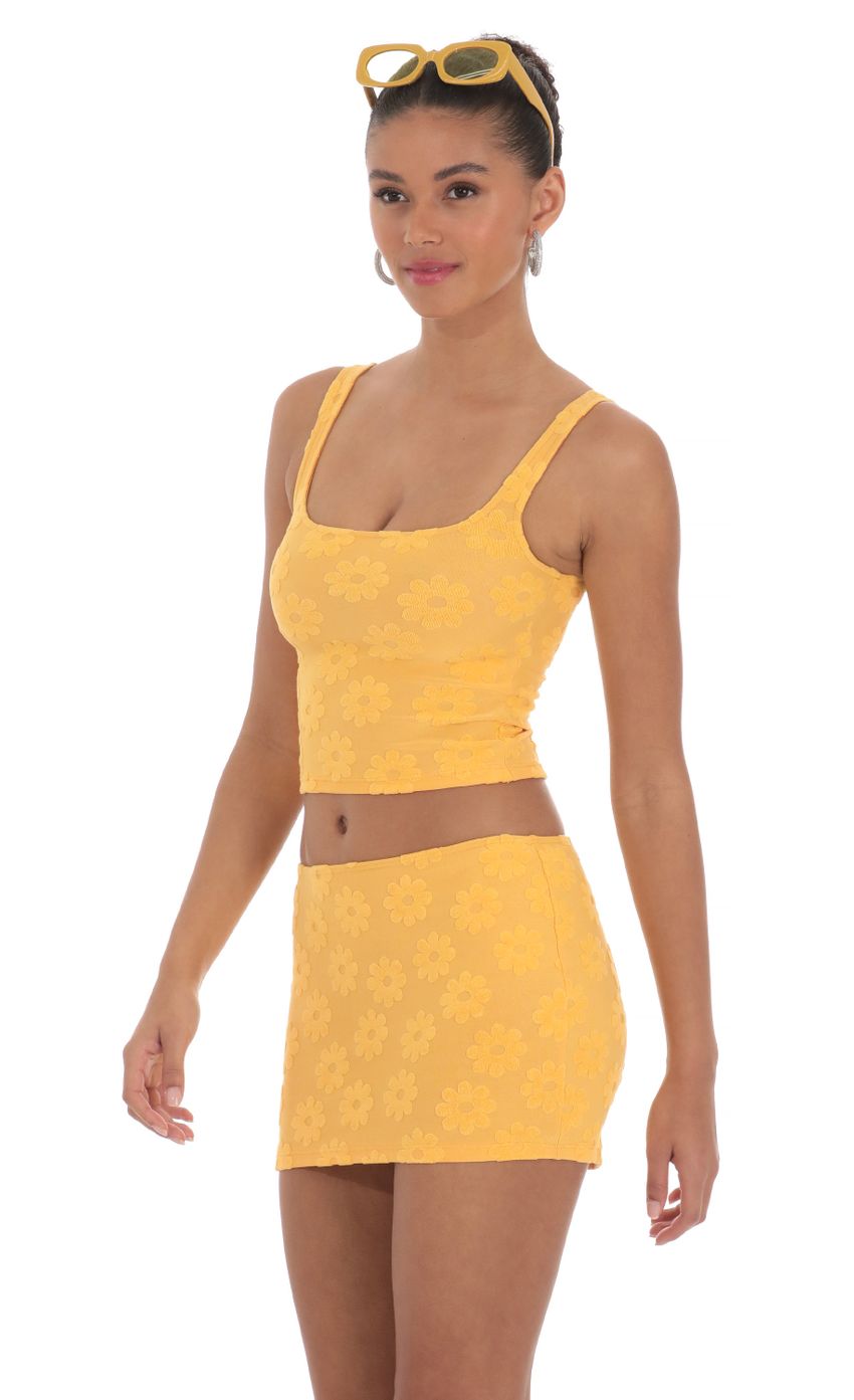 Picture Textured Floral Two Piece Set in Mustard. Source: https://media-img.lucyinthesky.com/data/Mar24/850xAUTO/08a775a2-002a-4298-b2e1-5fb204651411.jpg