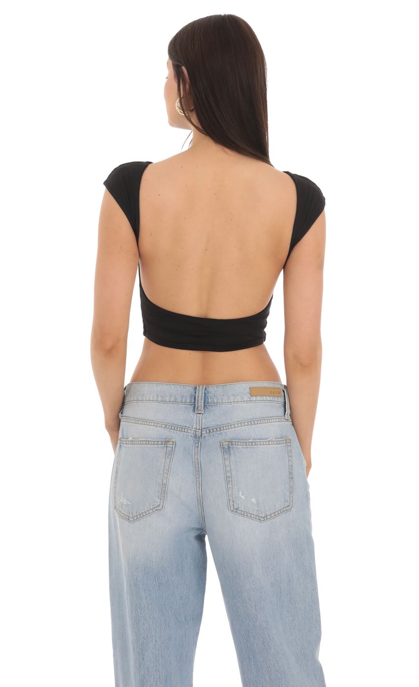 Picture Open Back Top in Black. Source: https://media-img.lucyinthesky.com/data/Mar24/850xAUTO/0c205b66-8839-4db3-8249-4551924e795a.jpg