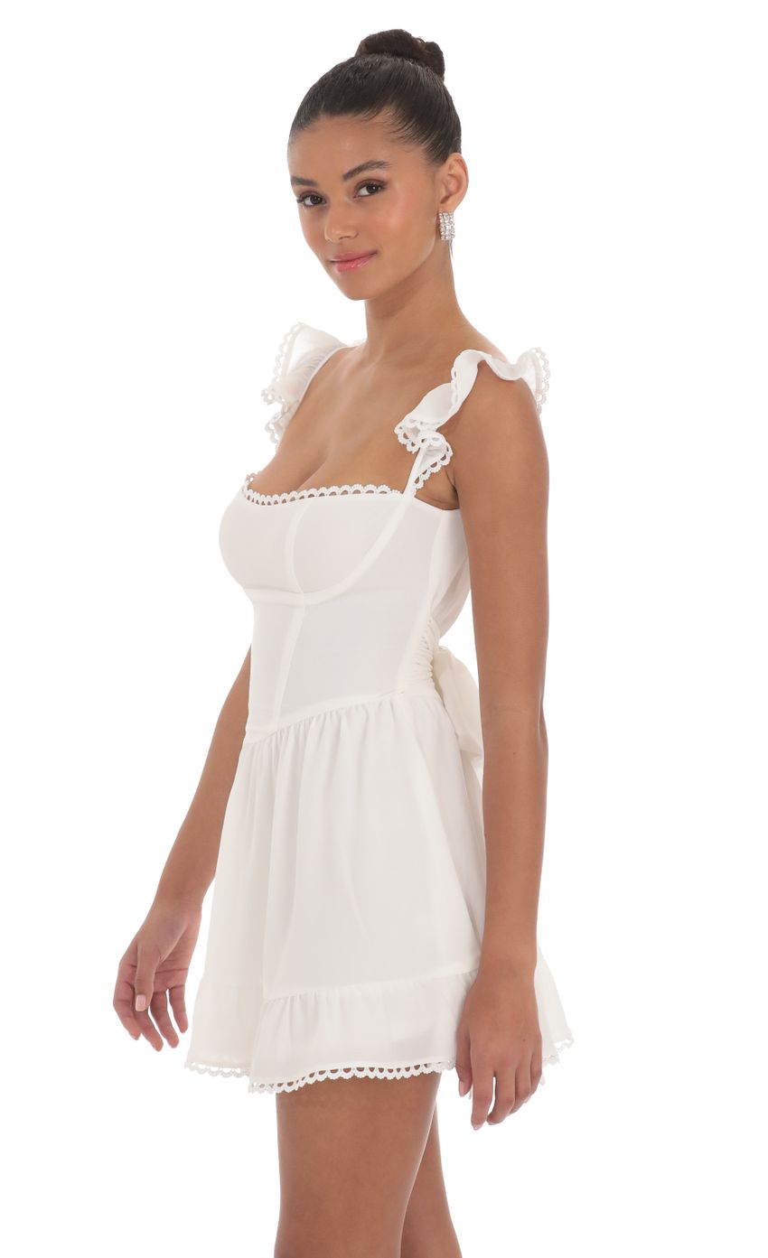 Picture Embroidered Trim A-line Dress in White. Source: https://media-img.lucyinthesky.com/data/Mar24/850xAUTO/192688c7-7a64-44df-8051-2ae8c748aee3.jpg