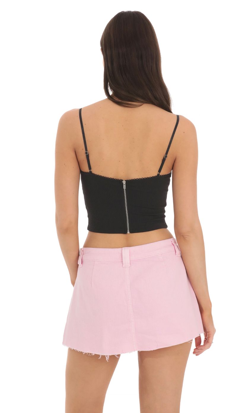 Picture Ribbed Crop Top in Black. Source: https://media-img.lucyinthesky.com/data/Mar24/850xAUTO/1ad8f1e4-9cbe-4594-a874-74bbb25d8810.jpg