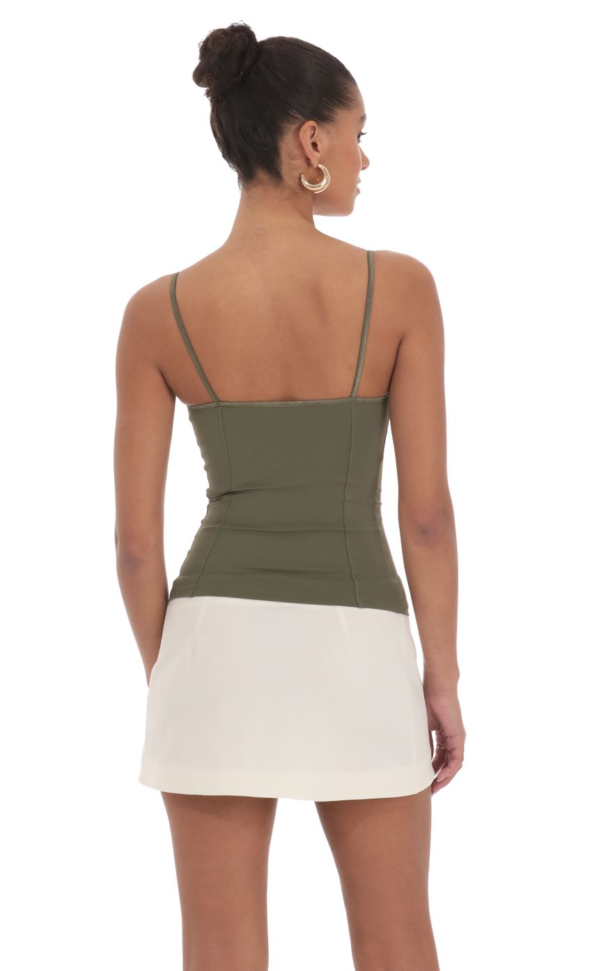 Picture Bodycon Top in Olive. Source: https://media-img.lucyinthesky.com/data/Mar24/850xAUTO/4ce36316-2c17-475e-aae4-818cce2ab9bd.jpg