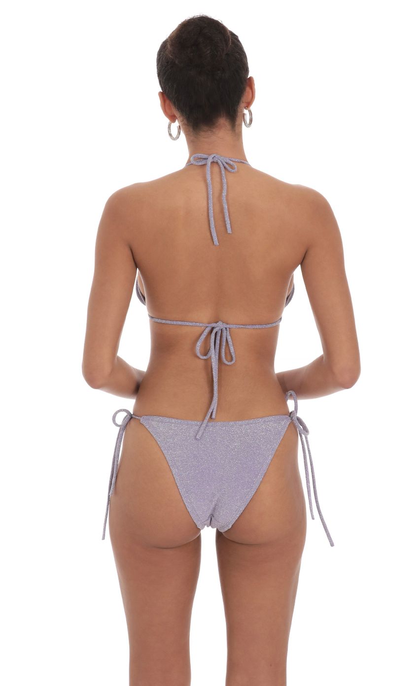 Picture Shimmer Triangle Bikini Set in Purple. Source: https://media-img.lucyinthesky.com/data/Mar24/850xAUTO/76020f1c-e6cf-4c11-af08-b42e875a093c.jpg