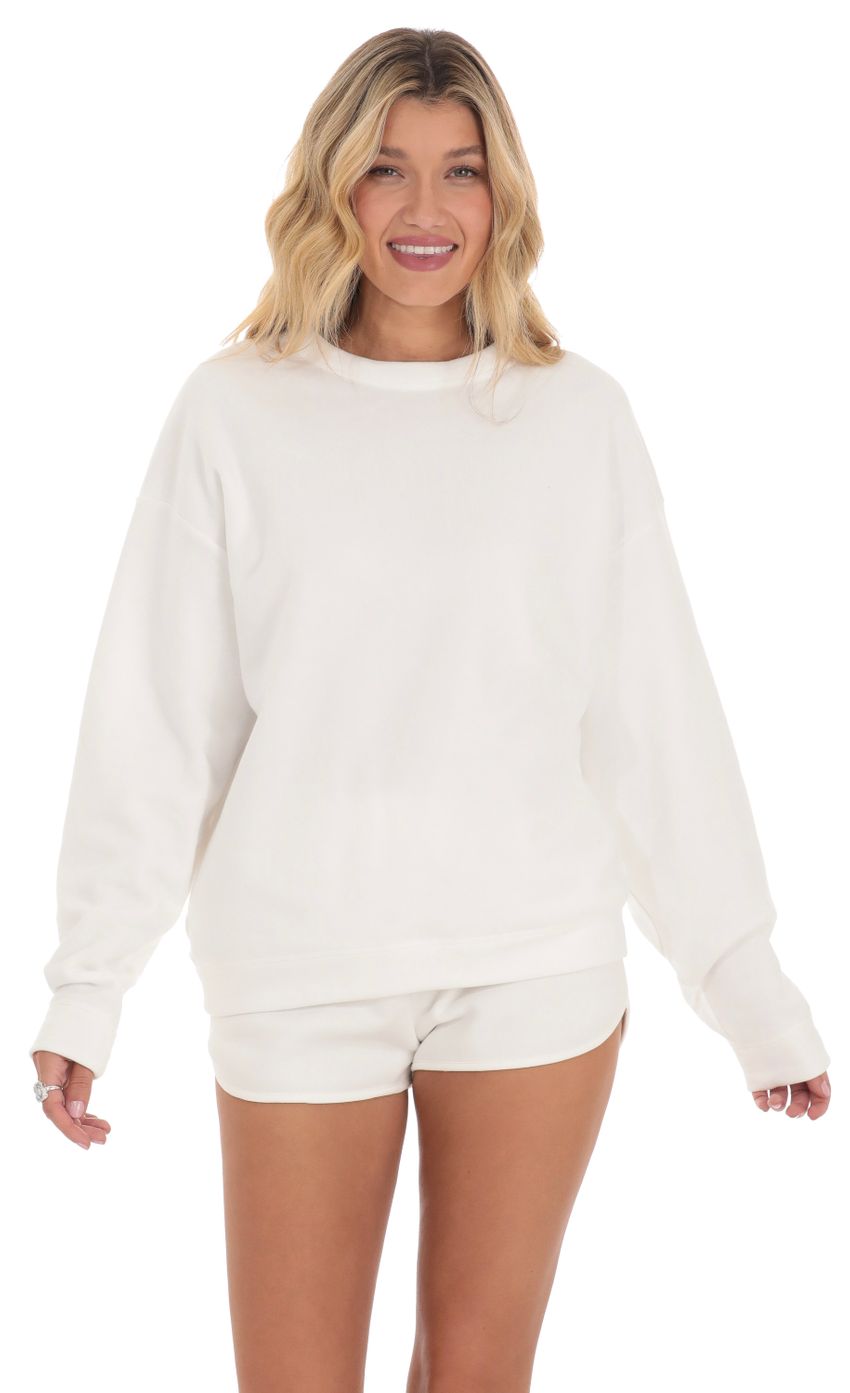 Product image for Oversized Jumper in White
