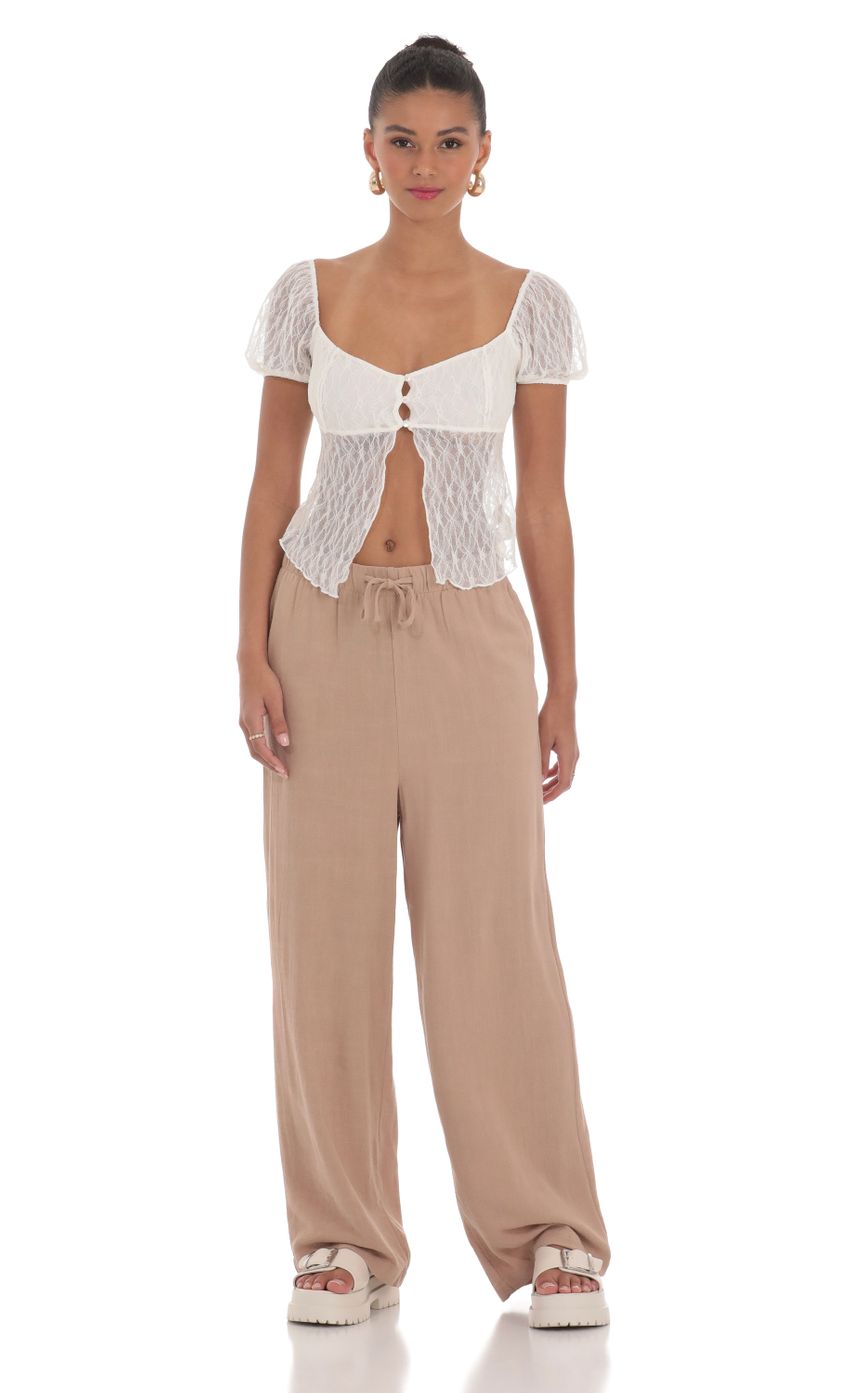 Picture Relaxed Wide Leg Pants in Tan. Source: https://media-img.lucyinthesky.com/data/Mar24/850xAUTO/83601b09-5469-4638-ba26-f7749055d405.jpg