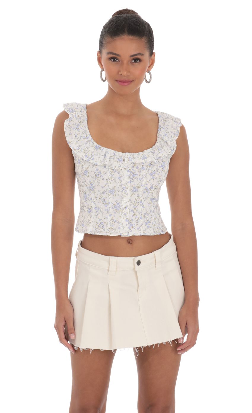 Picture Linen Floral Top in White. Source: https://media-img.lucyinthesky.com/data/Mar24/850xAUTO/90a80762-87ae-4540-9cd2-34f3b380d52f.jpg