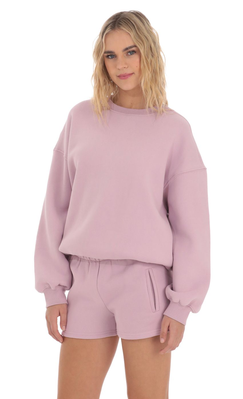 Picture Fleece Jumper in Light Lavender. Source: https://media-img.lucyinthesky.com/data/Mar24/850xAUTO/d908fa99-db27-44a0-ae11-27db5cdf81ce.jpg