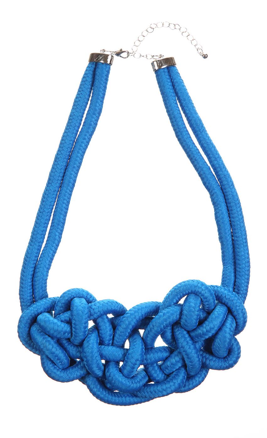 Product image for THE COBALT LOOP NECKLACE