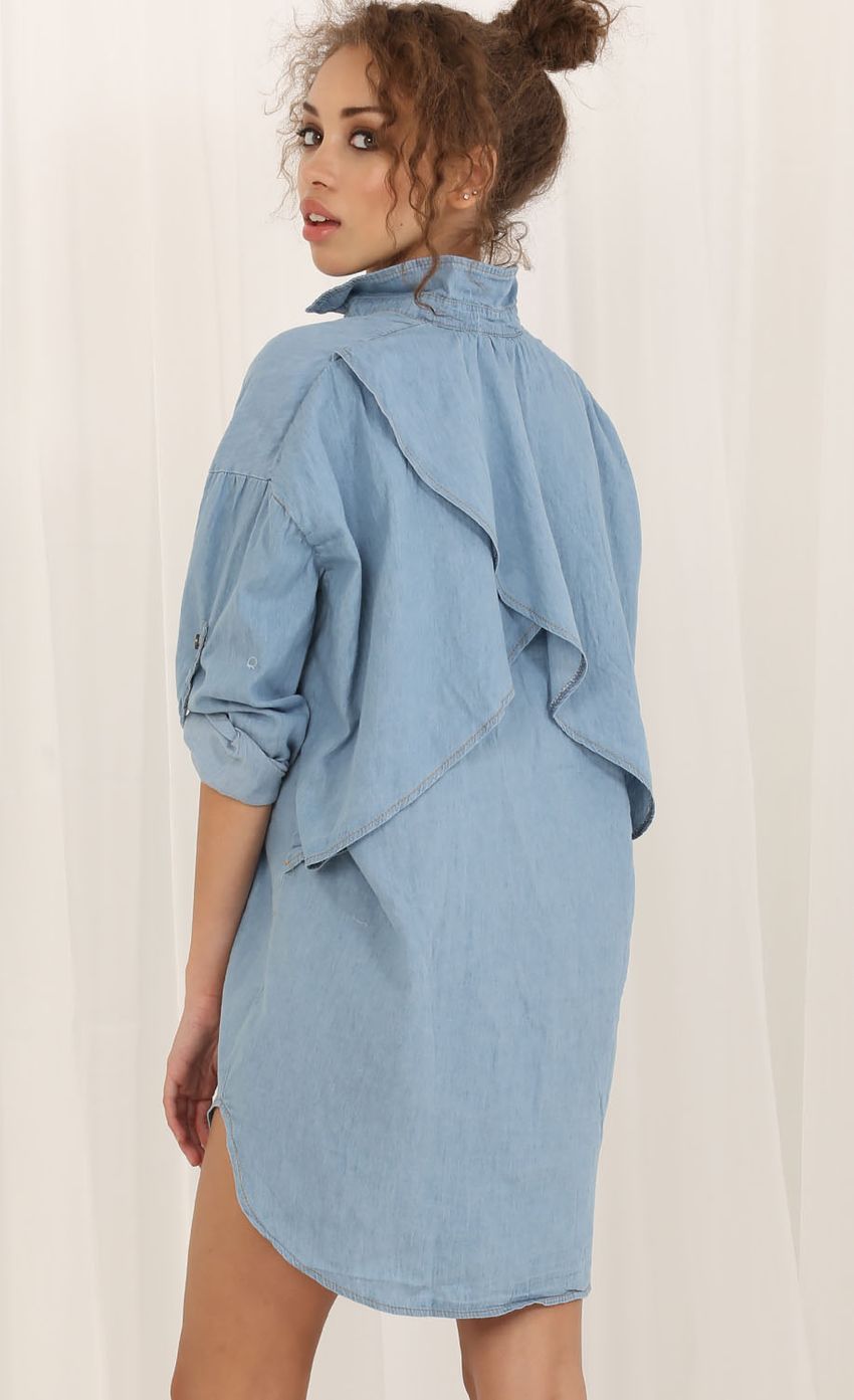 Picture Button Down Shirt Dress In Blue. Source: https://media-img.lucyinthesky.com/data/May15_2/850xAUTO/0Y5A4384.JPG