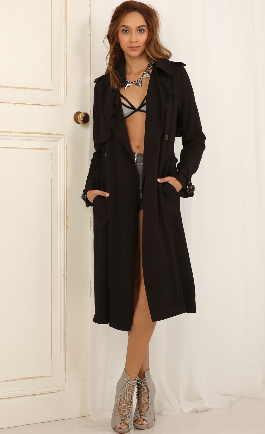 Picture Midi Open Jacket In Black. Source: https://media-img.lucyinthesky.com/data/May15_2/850xAUTO/0Y5A7986.JPG