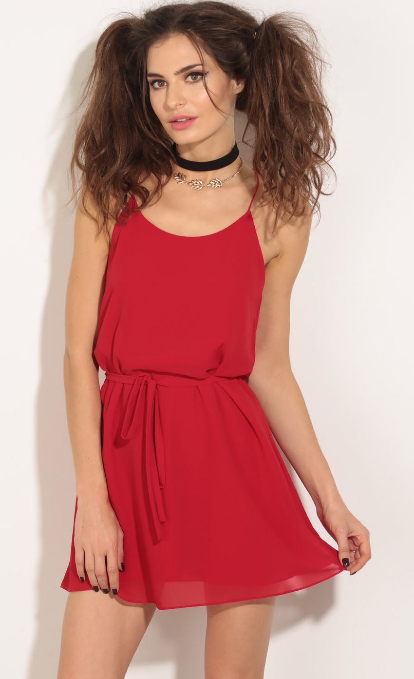 Picture Waist Tie Chiffon Dress In Red. Source: https://media-img.lucyinthesky.com/data/May16_1/850xAUTO/0Y5A0776.JPG