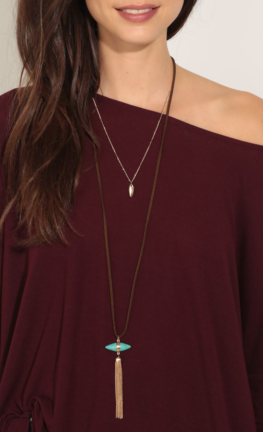 Picture Layered Fringe And Stone Necklace Set. Source: https://media-img.lucyinthesky.com/data/May16_2/850xAUTO/0Y5A6992.JPG
