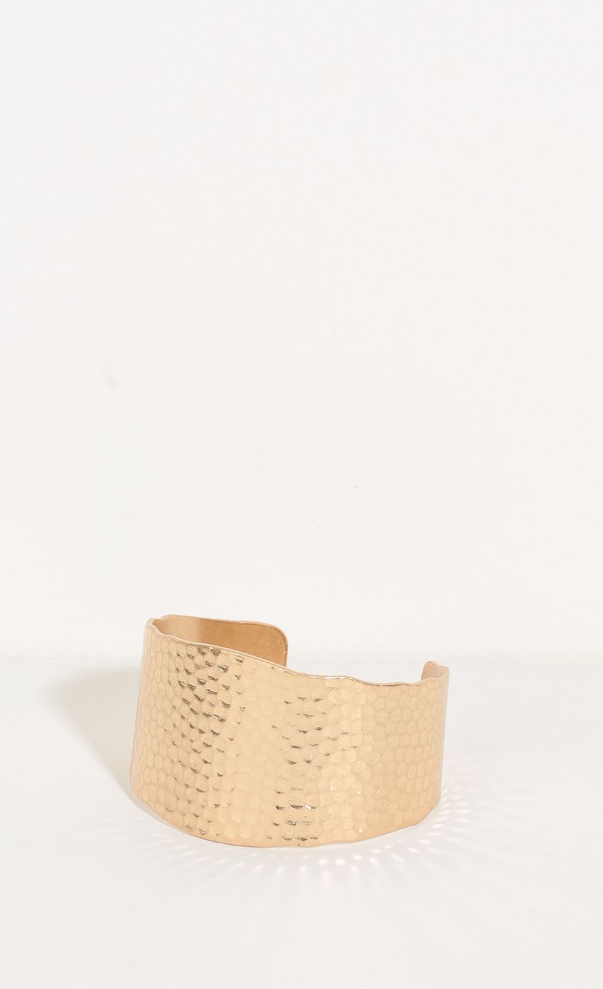 Picture Textured Bracelet In Gold. Source: https://media-img.lucyinthesky.com/data/May16_2/850xAUTO/0Y5A8589.JPG