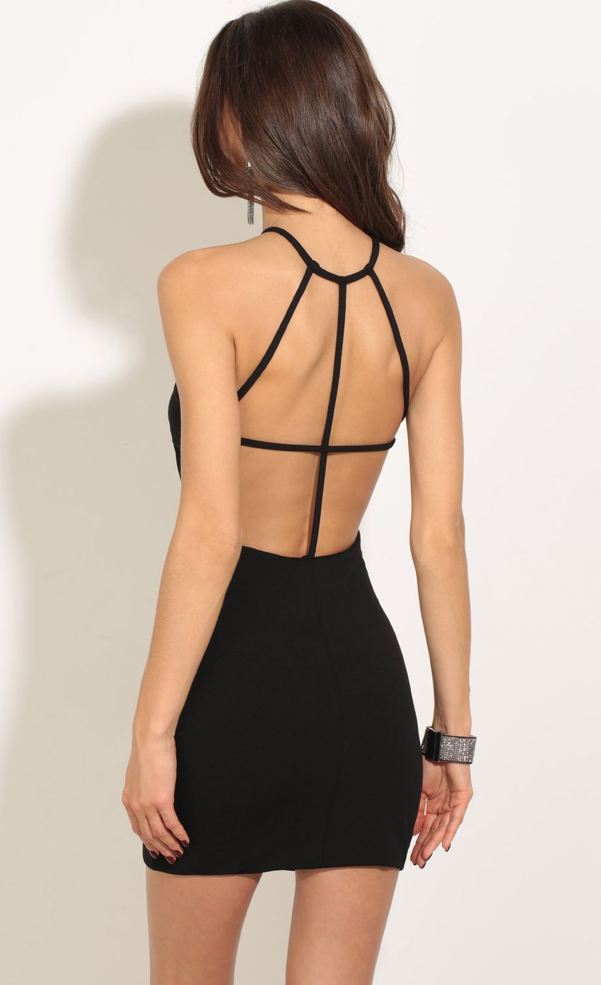 Picture Strappy Dress in Black. Source: https://media-img.lucyinthesky.com/data/May17_1/850xAUTO/0Y5A7065.JPG