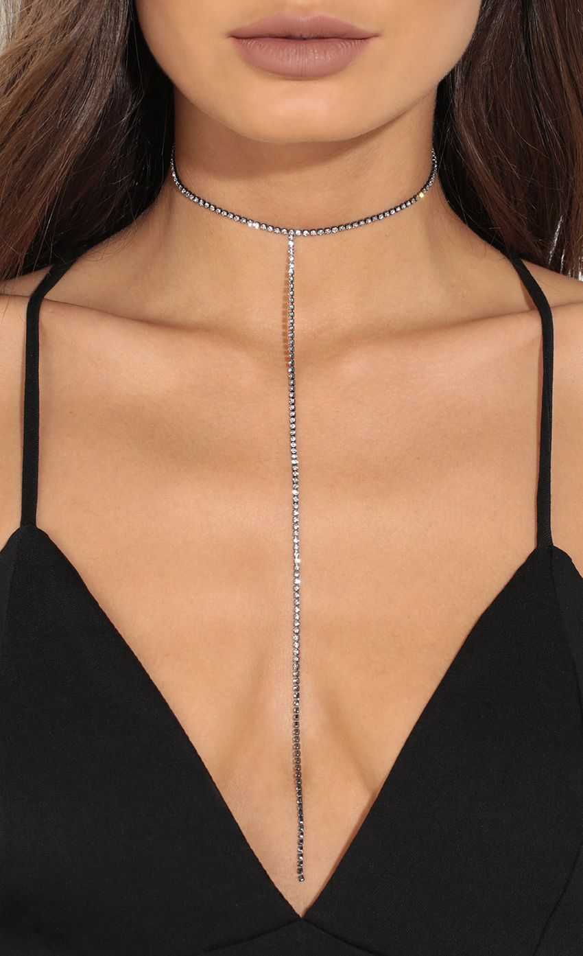 Picture Rhinestone Drop Choker Necklace. Source: https://media-img.lucyinthesky.com/data/May17_1/850xAUTO/0Y5A9704.JPG