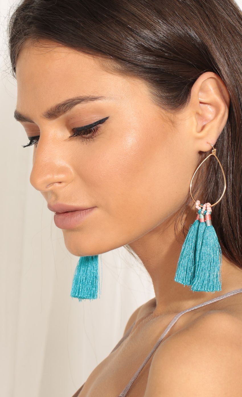 Picture Tassel Drop Statement Earrings In Blue. Source: https://media-img.lucyinthesky.com/data/May17_2/850xAUTO/0Y5A8908.JPG