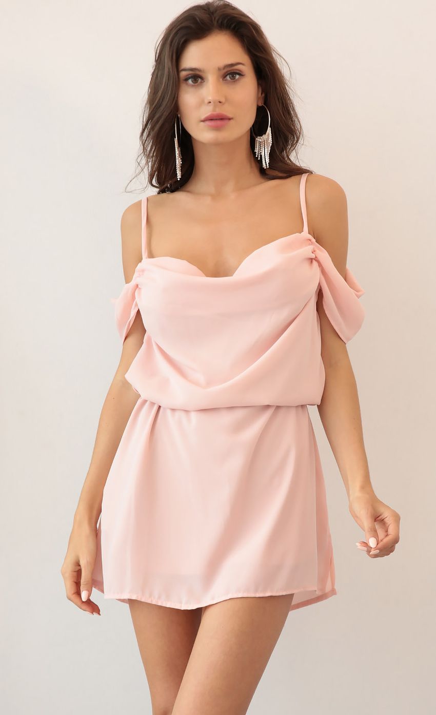 Picture La Bella Dress In Rose. Source: https://media-img.lucyinthesky.com/data/May18_2/850xAUTO/0Y5A6402.JPG