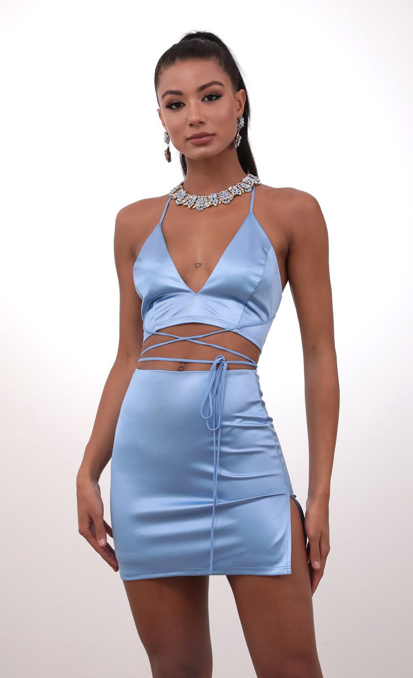 Picture Satin Set in Pastel Blue. Source: https://media-img.lucyinthesky.com/data/May20_2/850xAUTO/781A8081.JPG