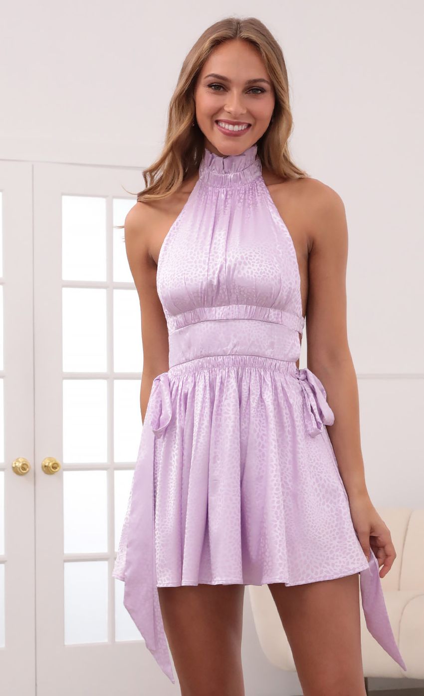 Picture Halter Dress in Lavender Jacquard Leopard Print. Source: https://media-img.lucyinthesky.com/data/May21_1/850xAUTO/1V9A1939.JPG