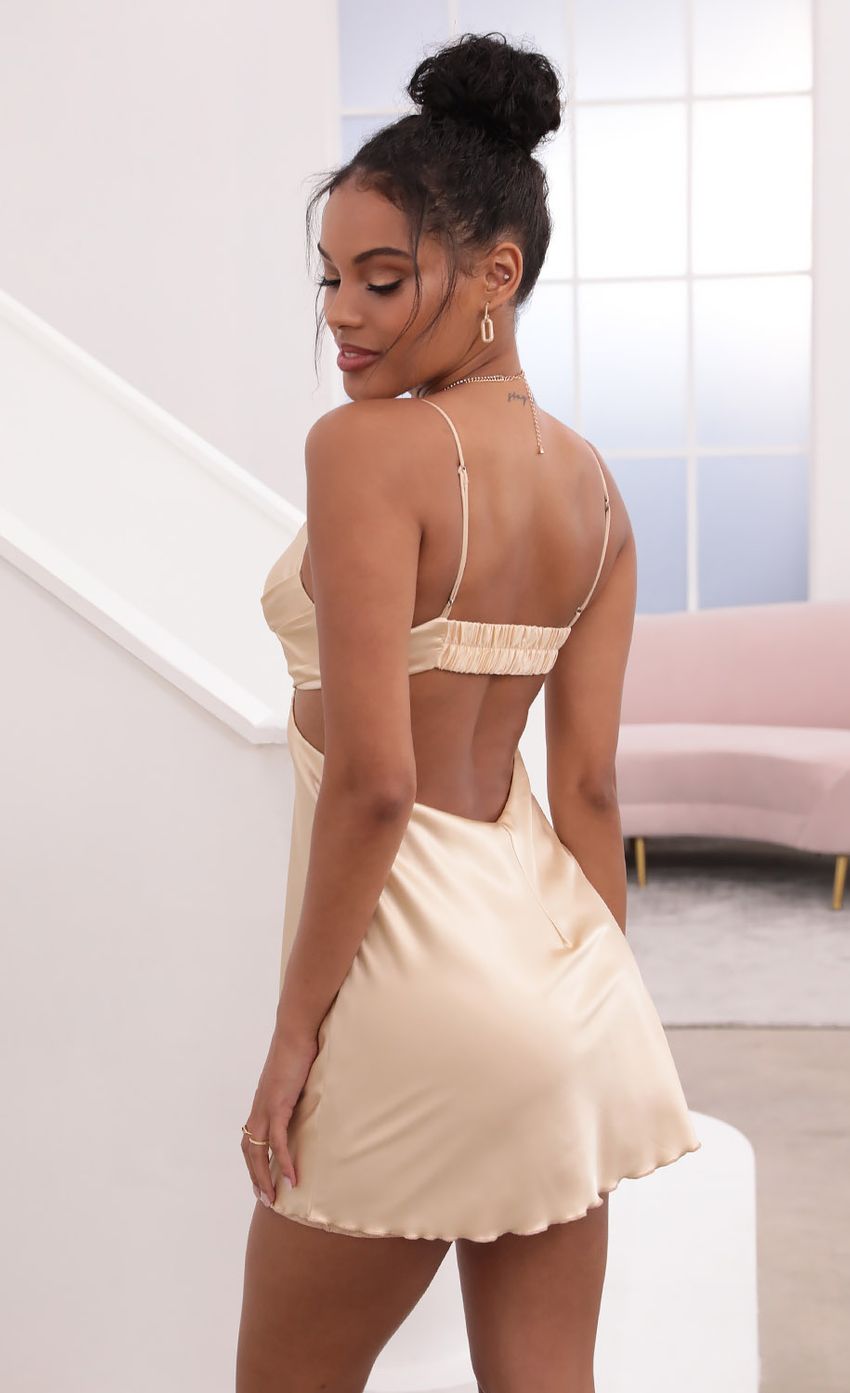Picture Draped Cowl Satin Dress in Champagne. Source: https://media-img.lucyinthesky.com/data/May21_1/850xAUTO/1V9A3747.JPG