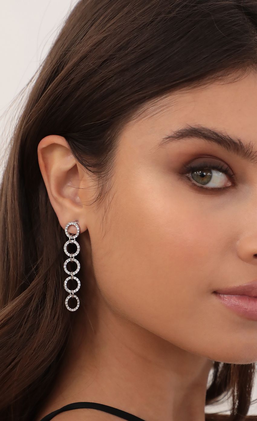 Picture Silver Pave Circle Drop Earring. Source: https://media-img.lucyinthesky.com/data/May21_1/850xAUTO/AT2A4843.JPG