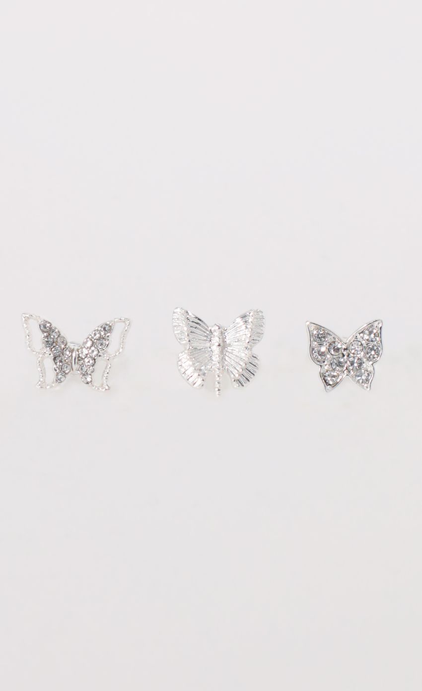 Picture Silver Butterfly Trio Earring Set. Source: https://media-img.lucyinthesky.com/data/May21_1/850xAUTO/CHECK.JPG
