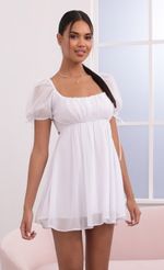 Picture Crinkle Chiffon Baby Doll Dress in White. Source: https://media-img.lucyinthesky.com/data/May21_2/150xAUTO/1V9A3878.JPG
