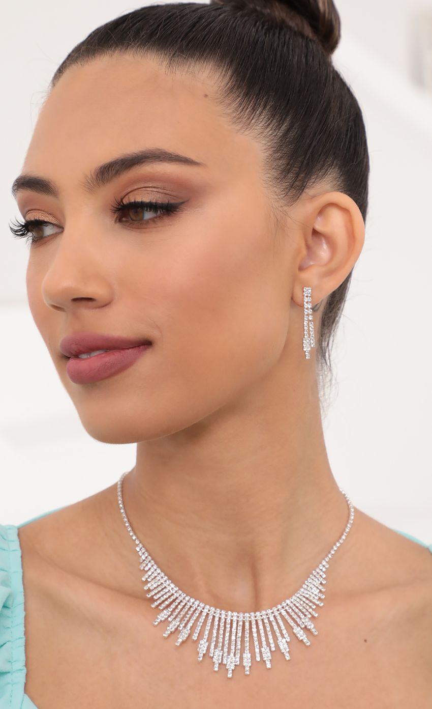 Picture The Crystal Sunray Necklace and Earring Set. Source: https://media-img.lucyinthesky.com/data/May21_2/850xAUTO/AT2A1138.JPG