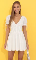 Picture Corset Dress in White. Source: https://media-img.lucyinthesky.com/data/May22_1/150xAUTO/1V9A2374.JPG