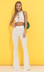 Picture Marble Cutout Two Piece Pant Set in Green. Source: https://media-img.lucyinthesky.com/data/May22_1/150xAUTO/1V9A7110.JPG
