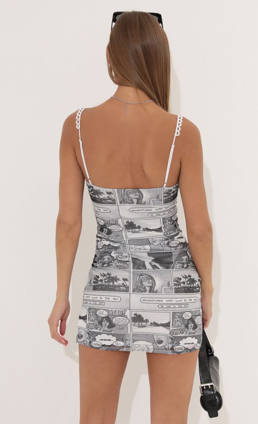 Picture Bodycon Dress in Lucy Newsprint. Source: https://media-img.lucyinthesky.com/data/May22_1/850xAUTO/1V9A4787.JPG