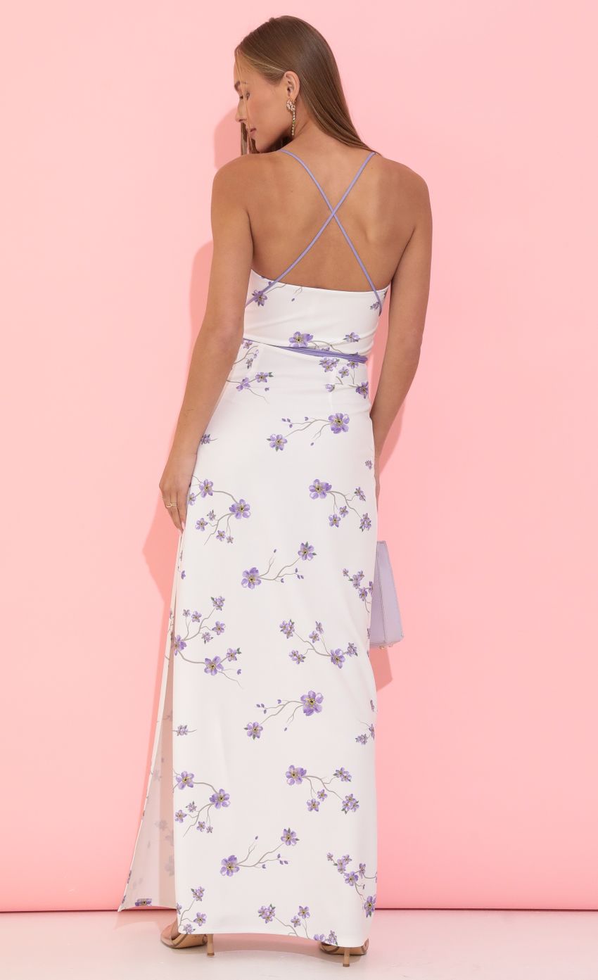 Picture Floral Crepe Maxi Dress in White. Source: https://media-img.lucyinthesky.com/data/May22_2/850xAUTO/1V9A0919.JPG