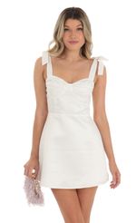 Picture Dress in White Satin. Source: https://media-img.lucyinthesky.com/data/May23/150xAUTO/99d4bf08-a94a-4ae7-90fc-9fecbad0184e.jpg
